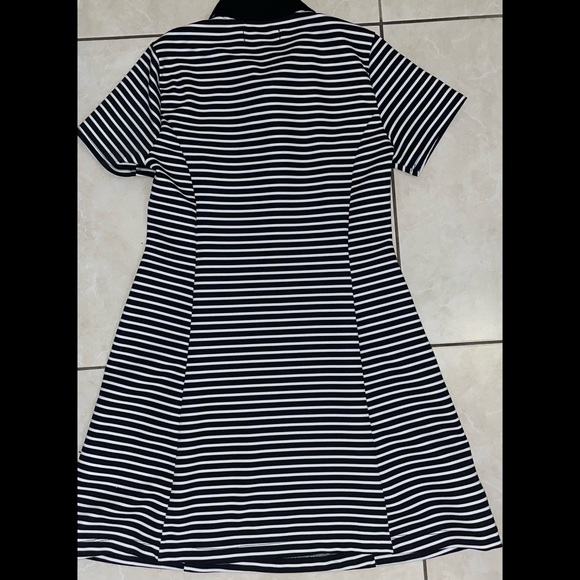 Striped Collared Dress - Picture 10 of 13